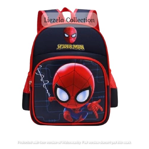 BISA BAYAR DI TEMPAT [COD] Ransel superman kapten amerika iron man spiderman super hero_Tas Ransel S