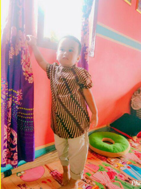 Kemeja Batik Anak Dan Dewasa