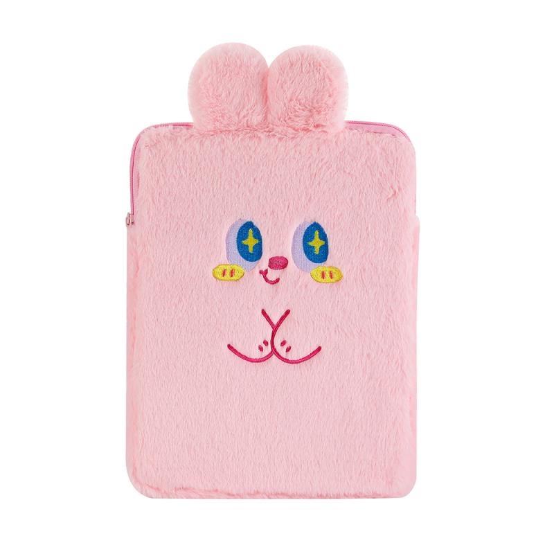 Tas Ipad SLEEVE tas tablet bulu karakter NEW bunny penyimpan ipad atau tablet sleeve ipad pouch karakter bunny