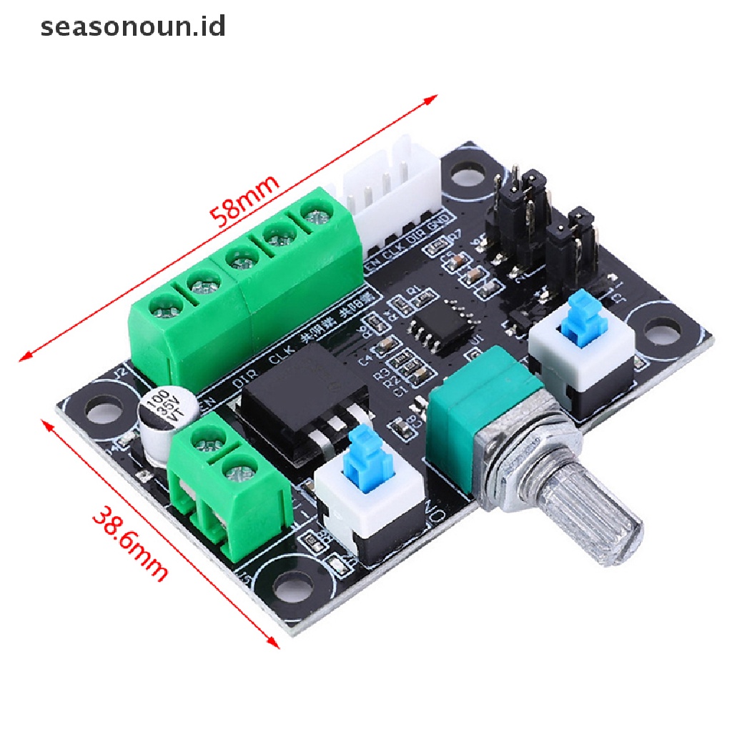 (seasonoun) Stepper Motor Generate Modul Kontrol Frekuensi