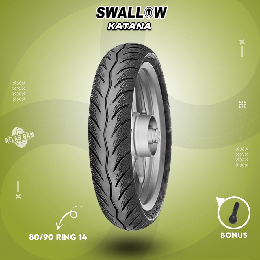 Ban Depan Tubles Motor Matic HONDA BEAT, VARIO SWALLOW KATANA 80/90 Ring 14 Tubles