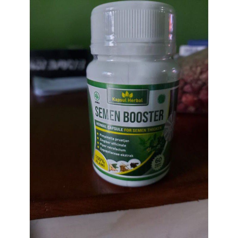 SEMEN BOOSTER - SEMEN BOOSTER PENYUBUR + PENGENTAL SEPERMA Semen booster