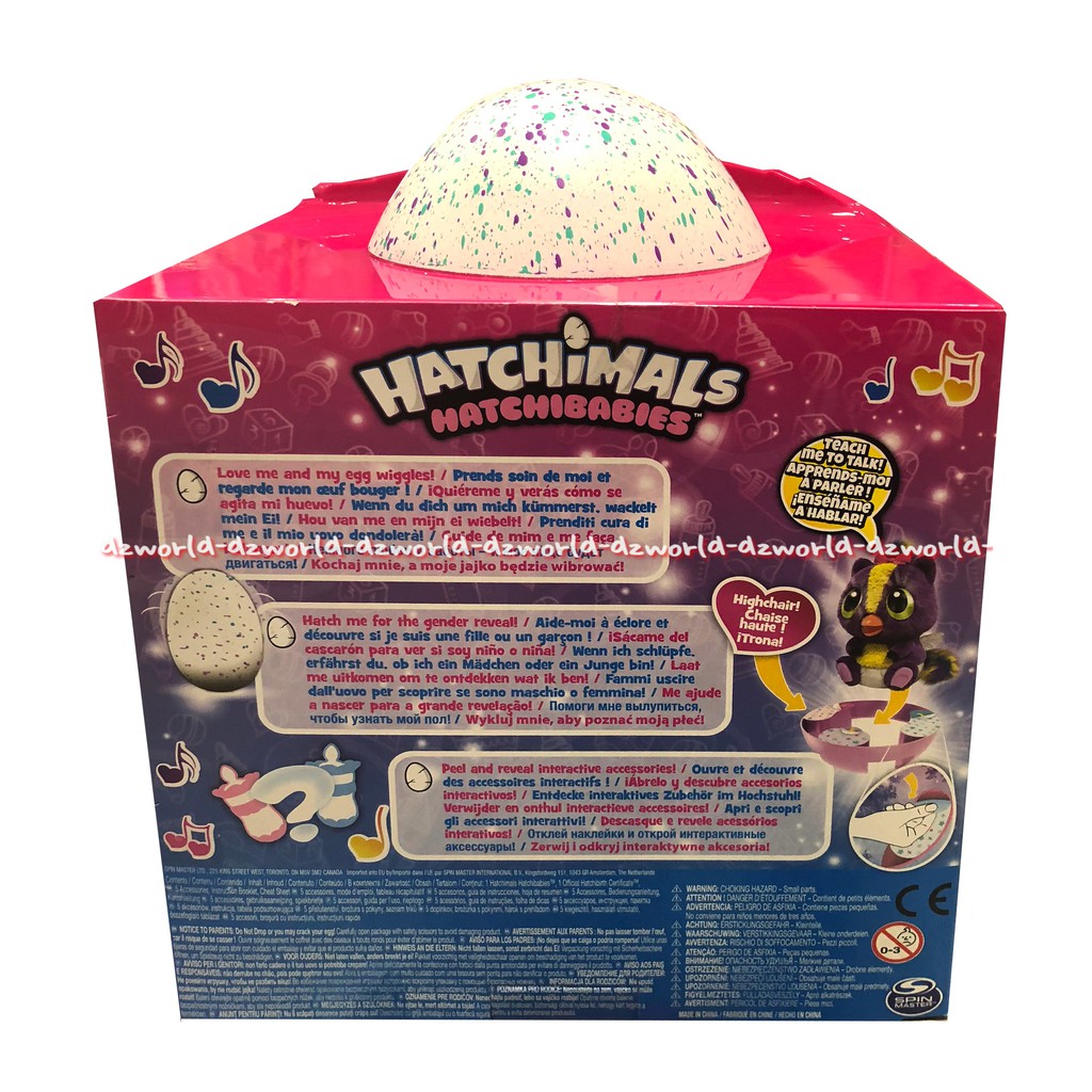 Hatchimals Hatchibabies Will You Hatch a Boy or Girl Mainan Boneka