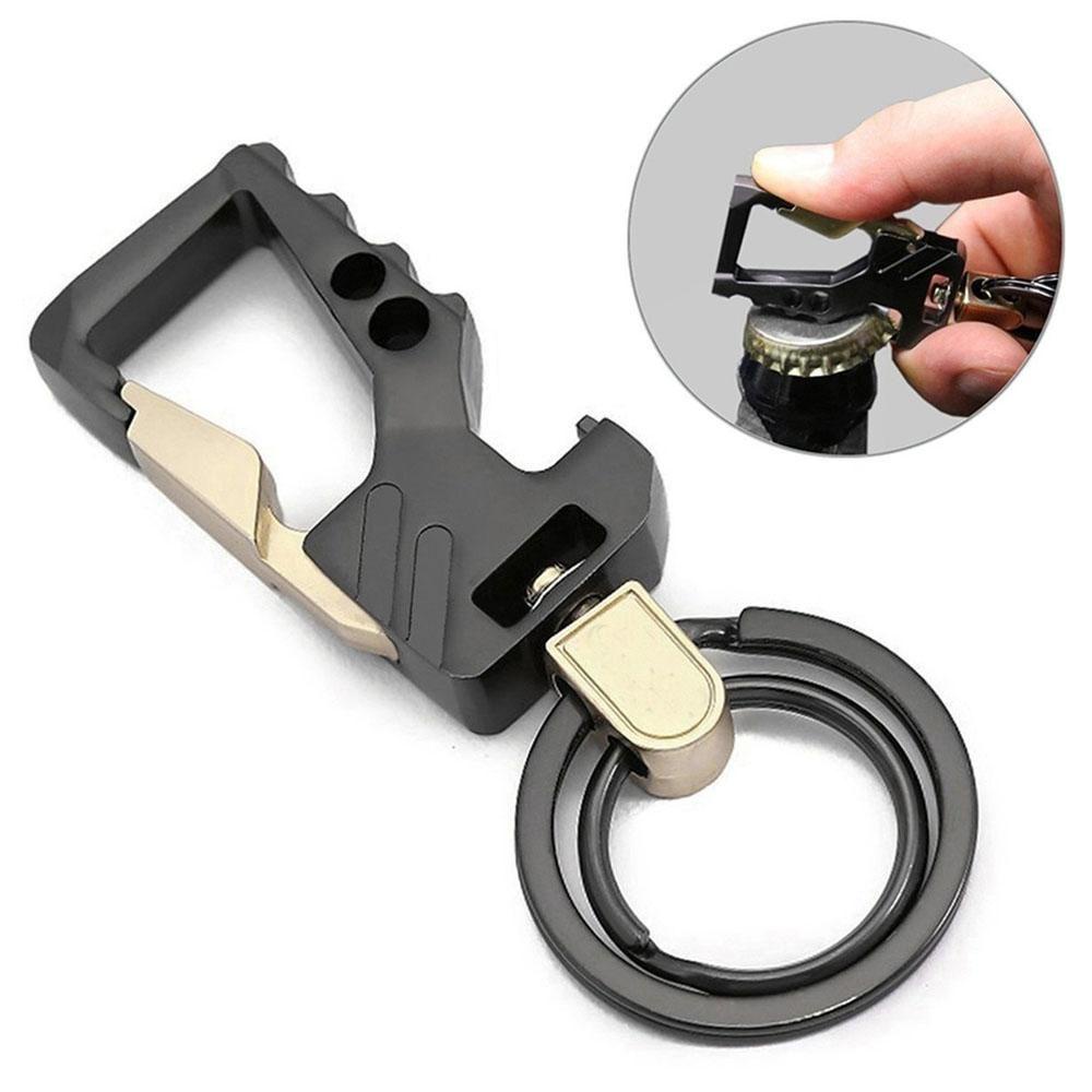 Needway   Gantungan Kunci Mobil Hadiah Aksesoris Mobil Unik Fashion Multi Fungsi Tool key Chain