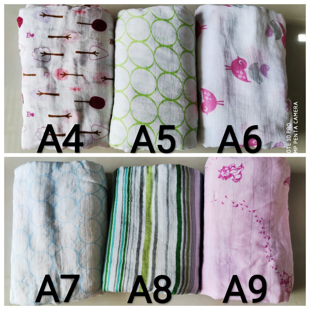 BEDONG MUSLIN SWADDLE MULTI-USE BLANKET