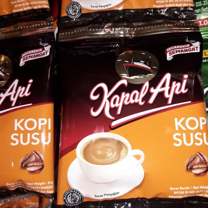 

kapal api susu 1 renceng / 10 pcs