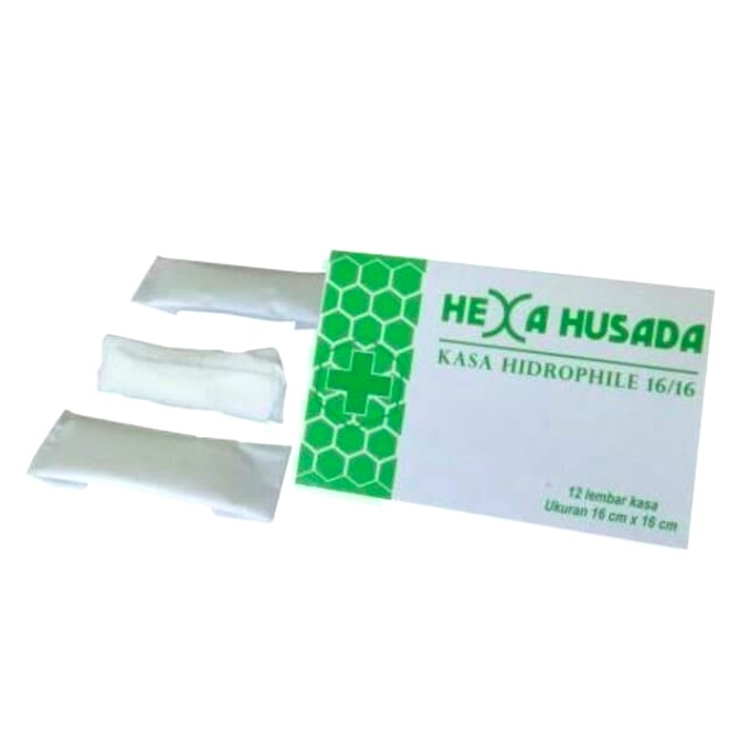 Kasa Hexa Kasa Hidrofil Kasa Hidrophile 16x16cm HEXA HUSADA Kasa Hexa