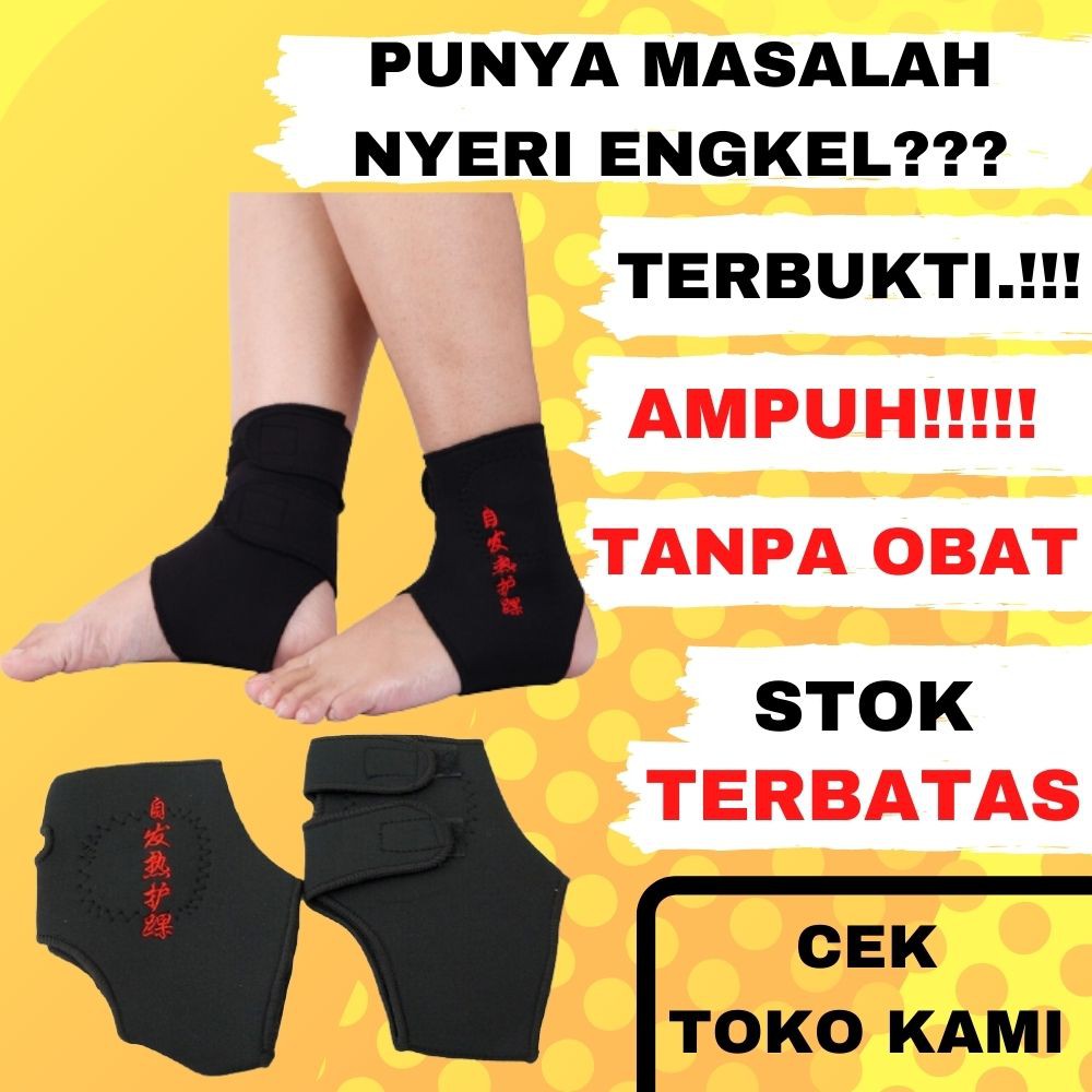 Korset Olahraga Korset Magnet Terapi Nyeri Pergelangan Kaki Engkel Magnetik Magnet GI29