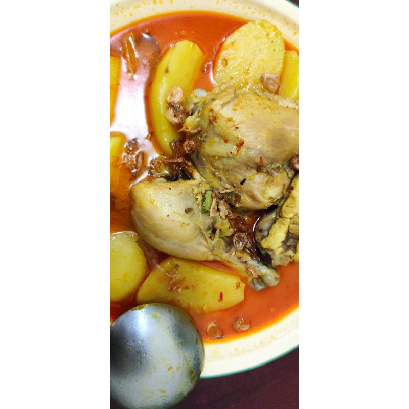 

BUMBU KARI ALA PONTIANAK, HOMEMADE_INSTANT, POT_100ML, FROZEN
