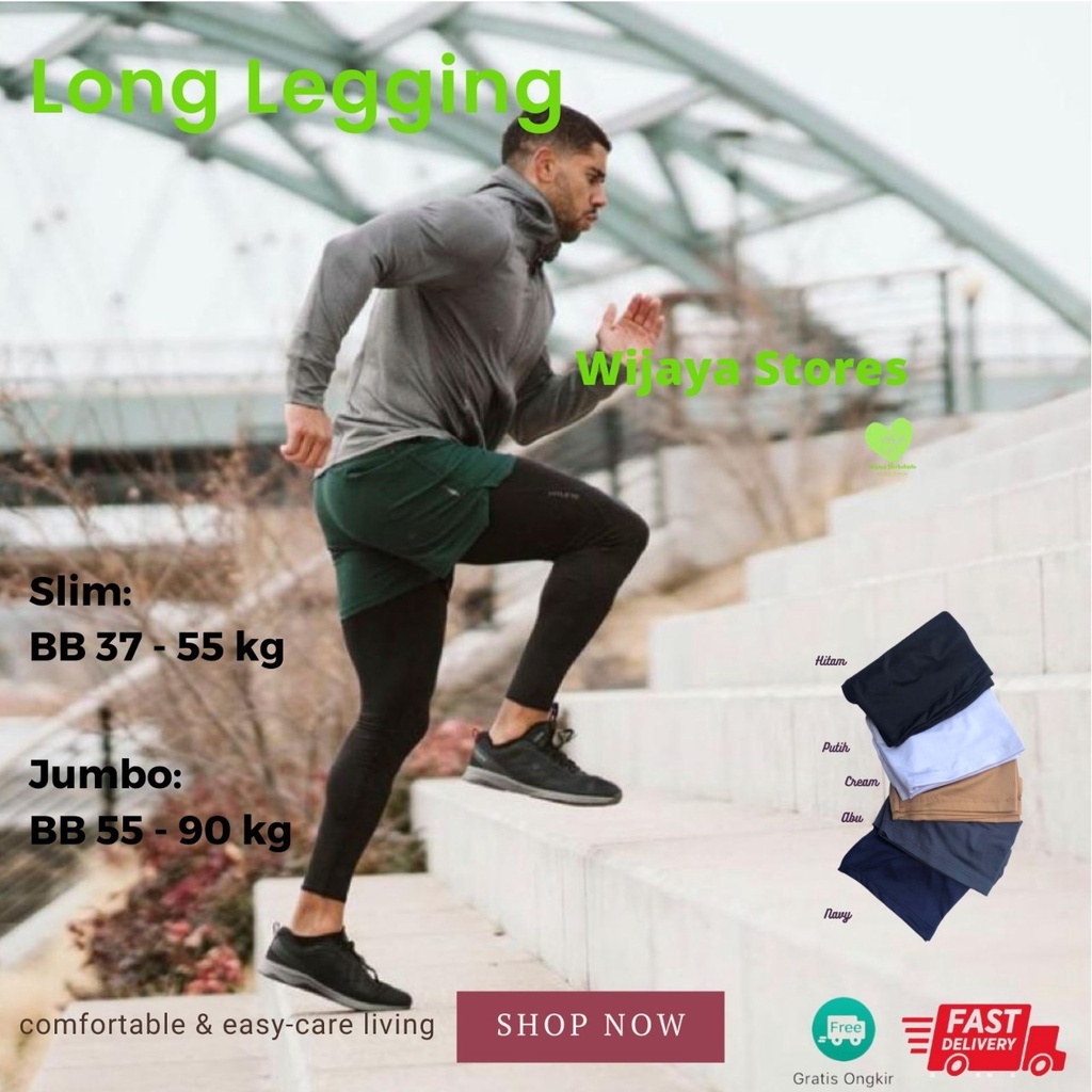 Compression Pants Quick Dry - Legging Panjang