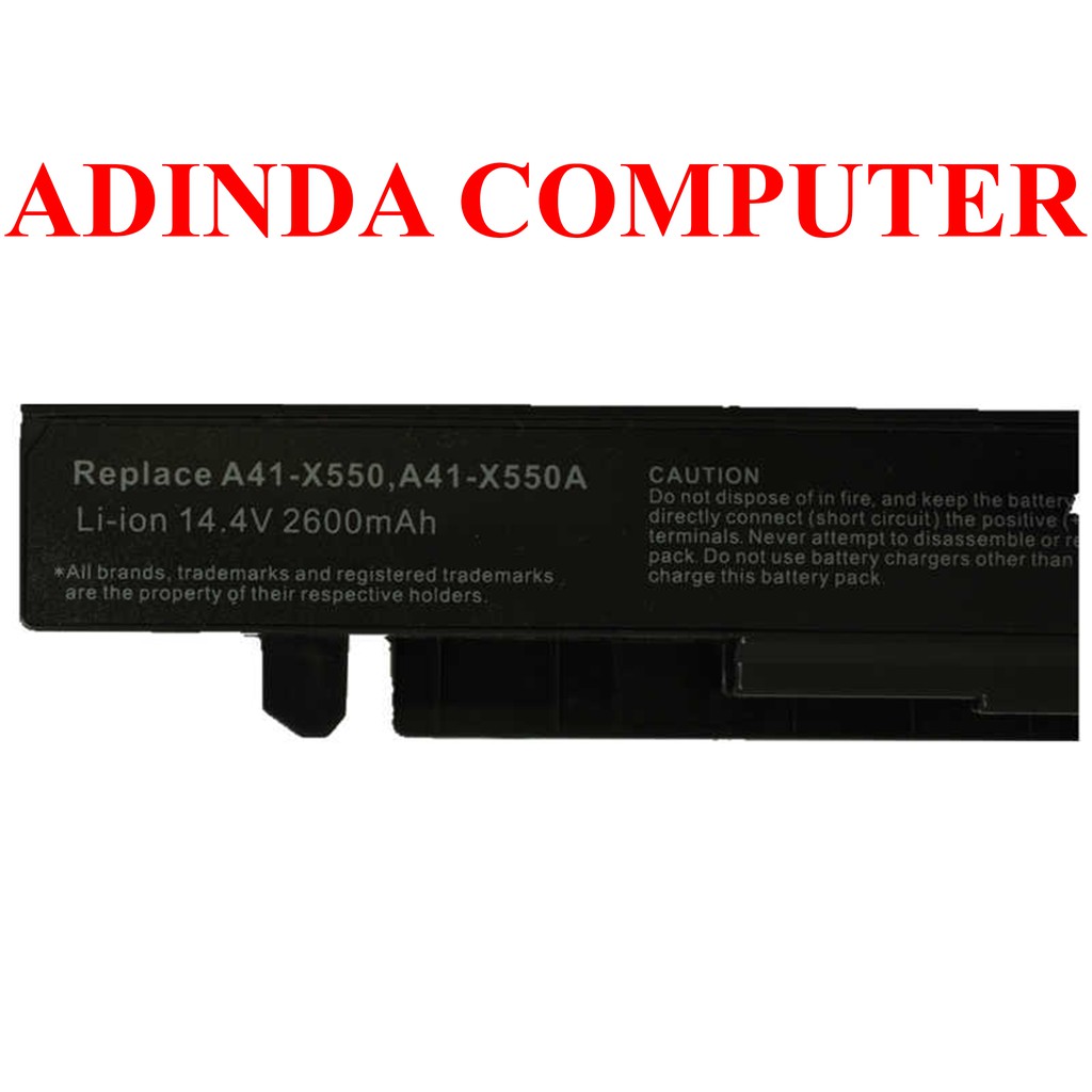Baterai Asus X450 P550 R409 R510 X452 X550 X552 Y481 Y581 X550A