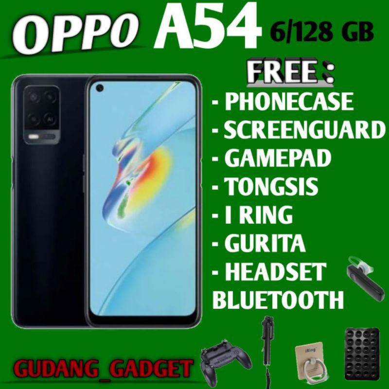 OPPO A54 6/128 RAM 6GB ROM 128GB GARANSI RESMI