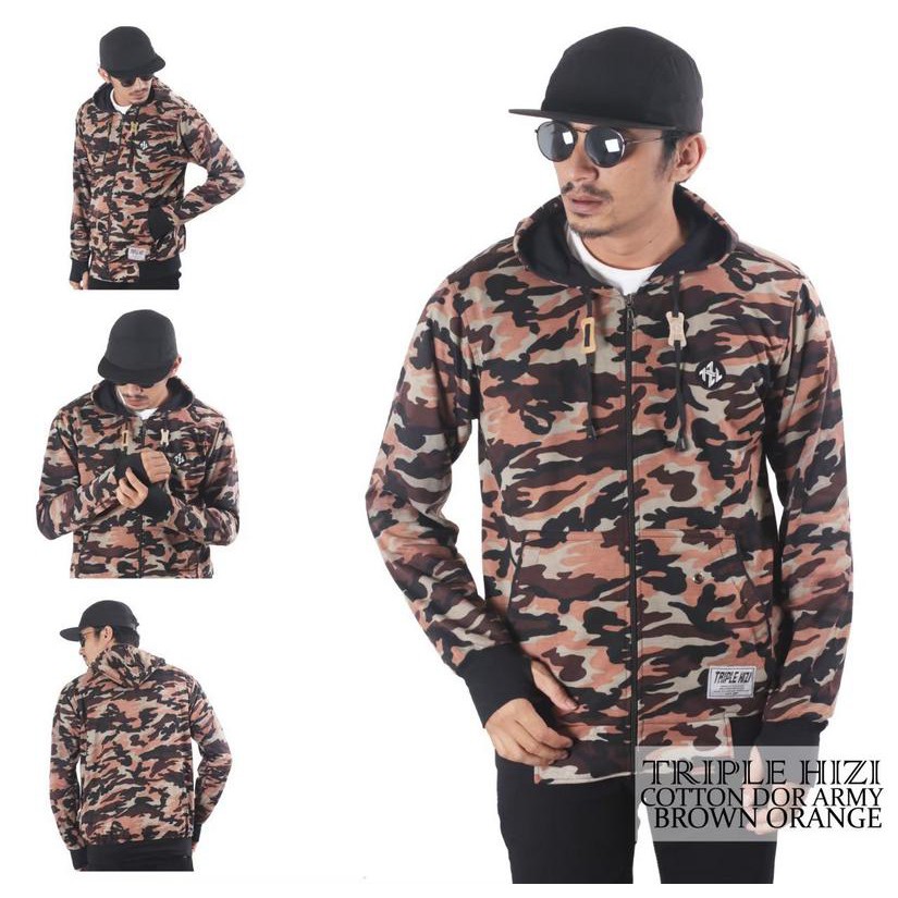 JAKET LORENG ARMY BROWN DISTRO KEREN KONVEKSI BANDUNG