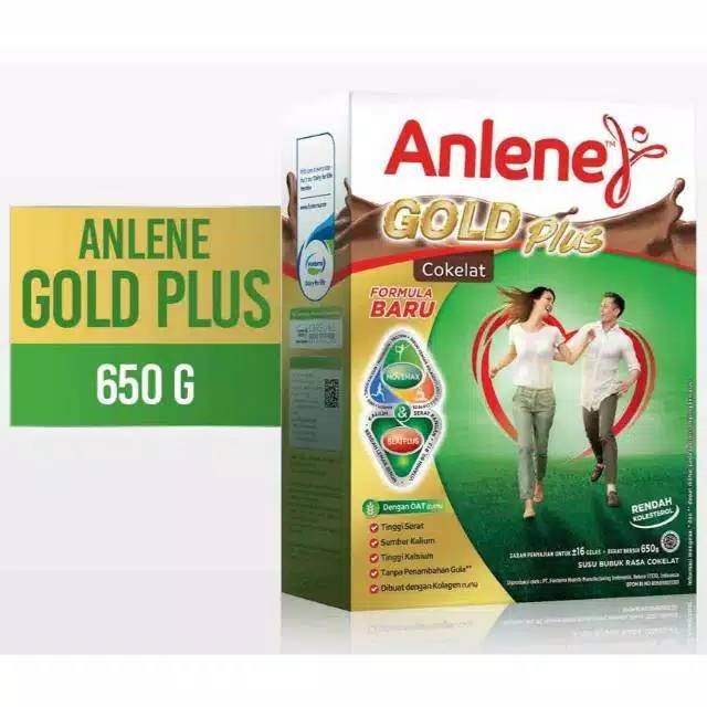 

Anlene Gold 650gram coklat