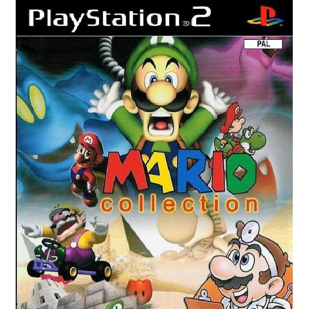 DVD Kaset Game PS2 Super mario Collection