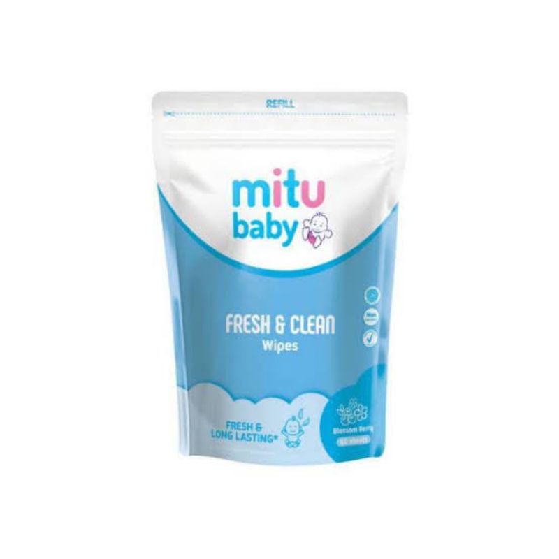 Mitu Baby Wipes Refill 60s