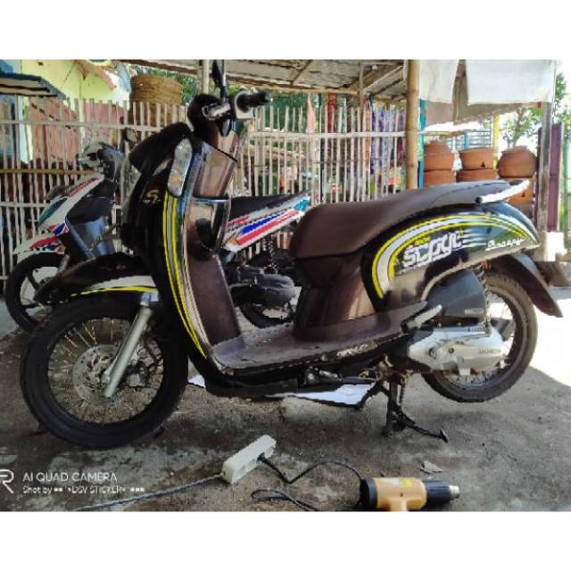 Striping Sticker Lis Thailand Honda Scoopy-FI Sport