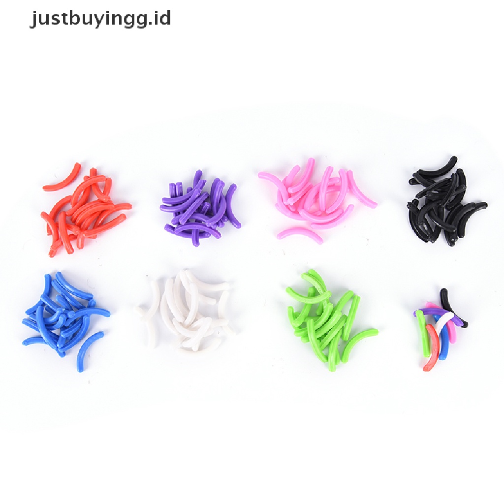 (Justbuyingg.Id) 15pcs / Set Pad Karet Refill Penjepit Bulu Mata Untuk Makeup / Kosmetik Wanita