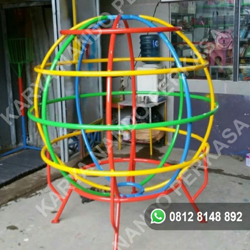 mainan bola dunia globe