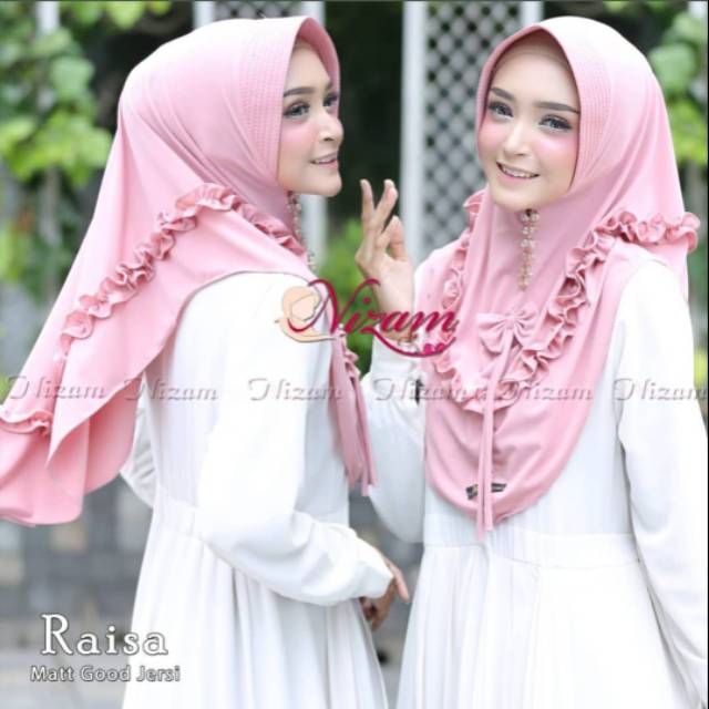 [COD] Jilbab Instan Raisa Pita / Hijab Pita Raisa /Azkana Raisa / jilbab Instan