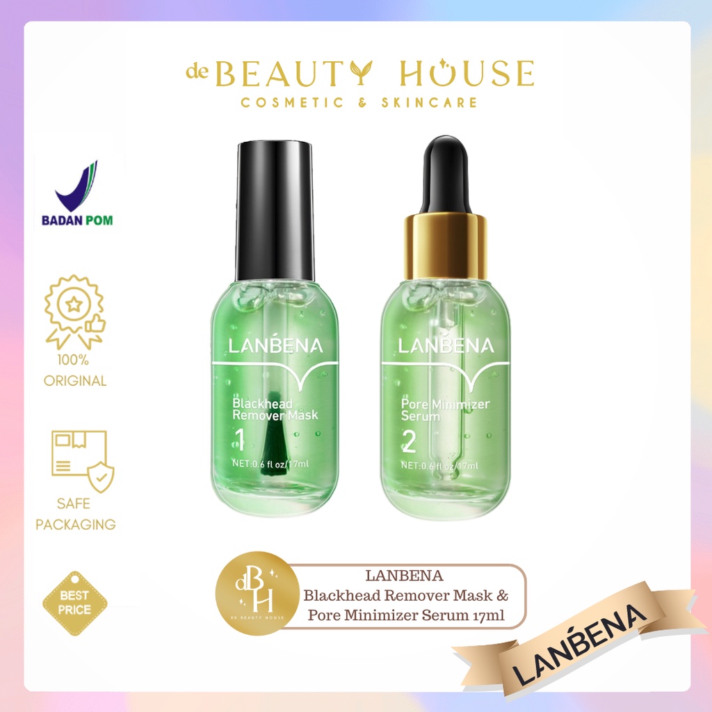 LANBENA Blackhead Remover Mask | Pore Minimizer Serum 17ml