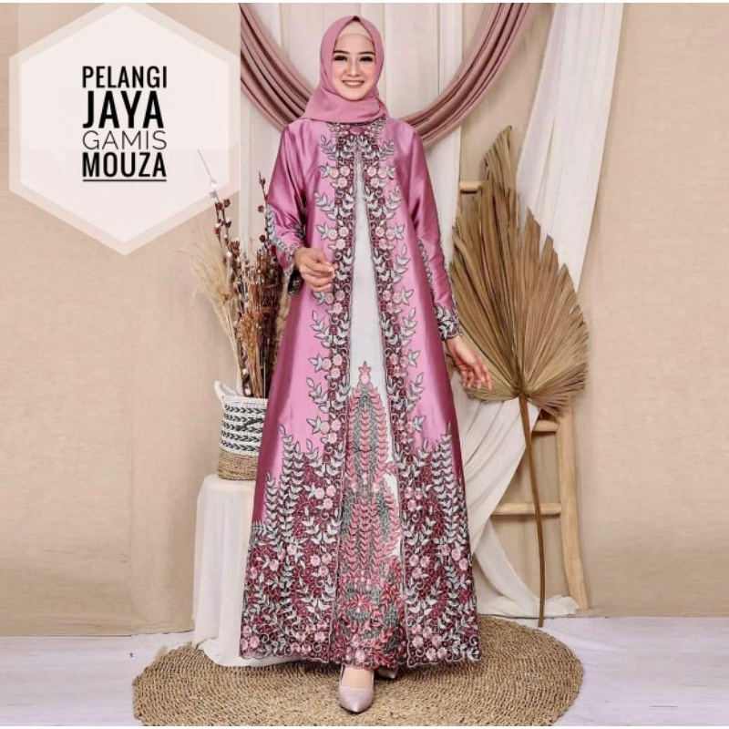 GAMIS TAVETA/GAMIS MOUZA/original pelangi jaya