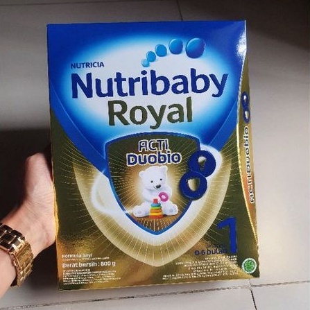 Nutribaby Royal tahap 1 susu formula bayi 0-6 bulan 800gr.