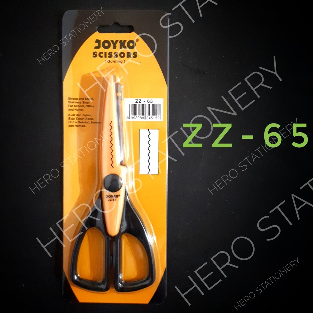

Joyko gunting zigzag scissor ZZ-65