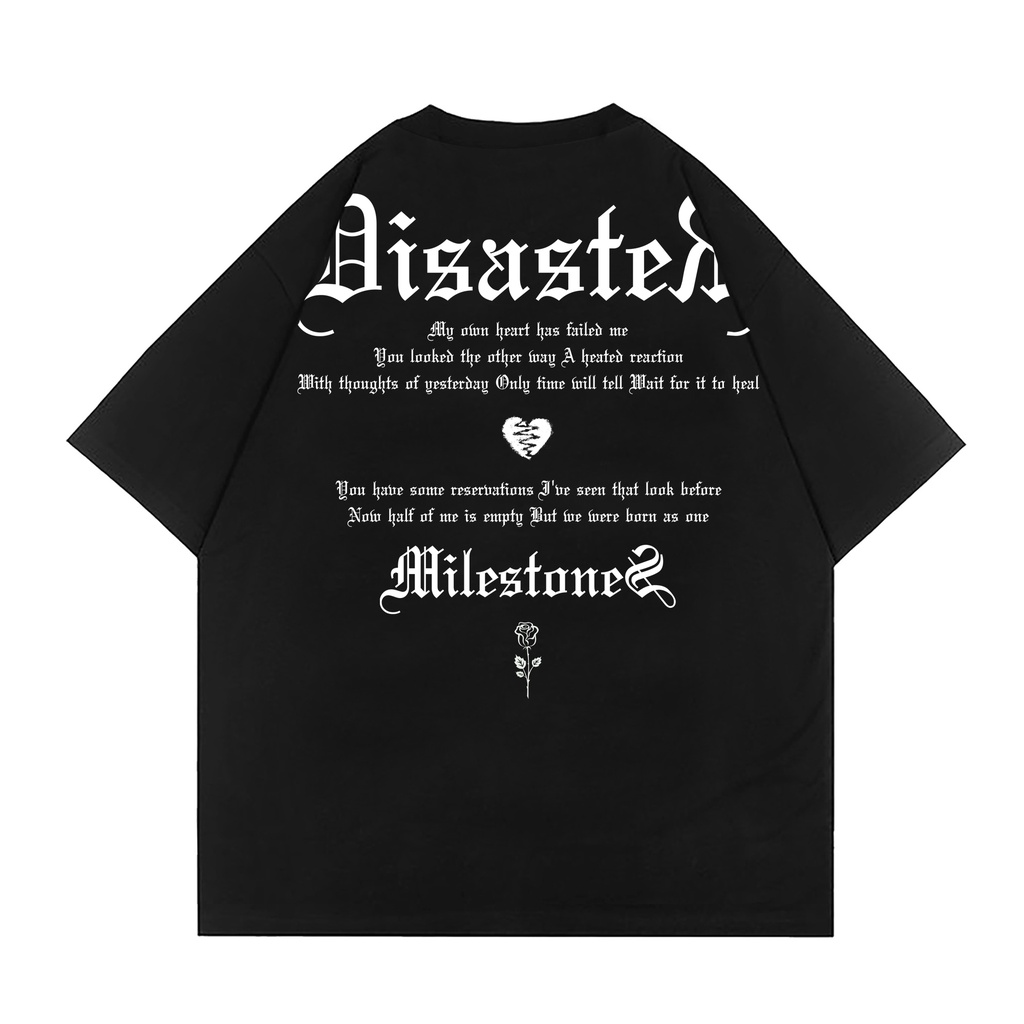 Milestones | Disaster Flower | T-shirt | Oversize