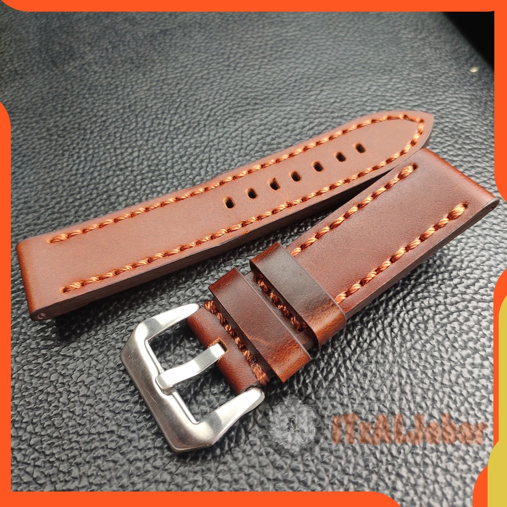 Tali jam tangan Kulit asli tabal Leather strap Original