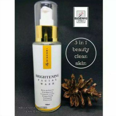 BRIGHTENING FACIAL WASH ( CLEANSER – MOISTURIZE – BRIGHT) by Bigenmi