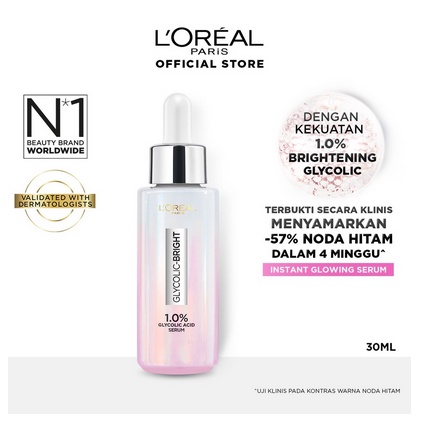 LOREAL GLYCOLIC BRIGHT SERUM 15ML-30ML
