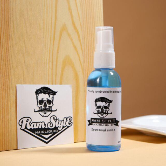 Promo Murah Ram Style Pomade Cair Hair Liquid Minyak Rambut 60ml Shopee Indonesia