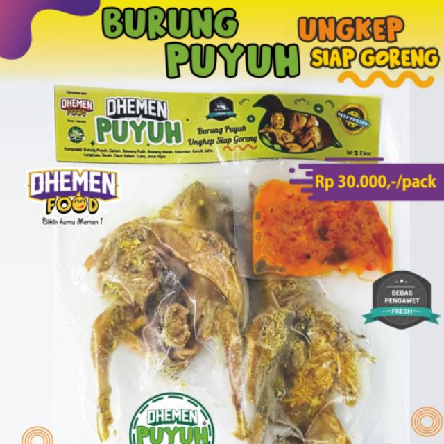 BURUNG PUYUH UNGKEP ENAK