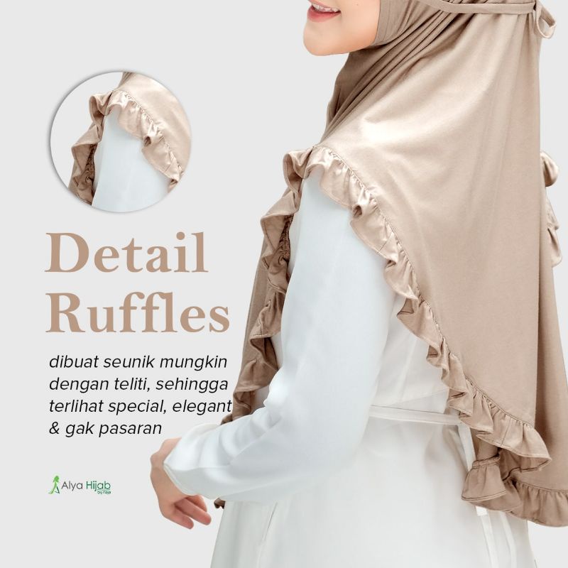 Alya hijab by naja Karima bergo instan premium kekinian terlaris-3