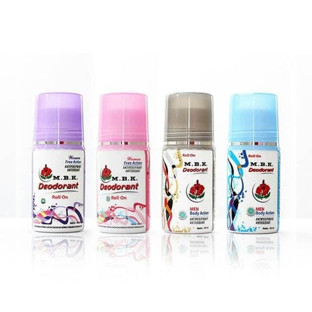 MBK PRIA &amp; WANITA ROLL ON DEODORANT 40ML PEWANGI KETIAK KETI TUBUH