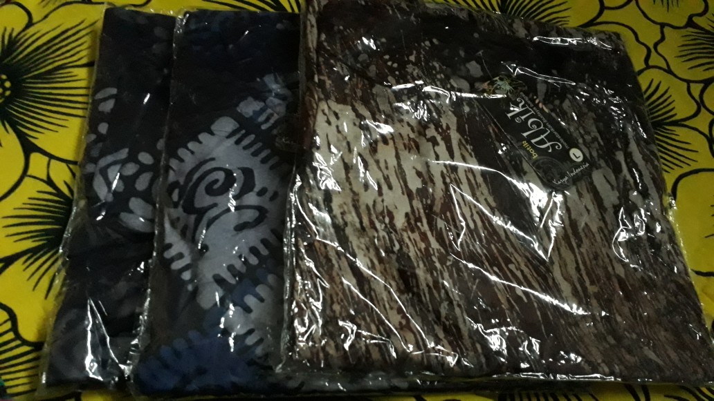T-shirt Couple Motif Batik Cap Katun Oversize Xxxl Jumbo Terlaris
