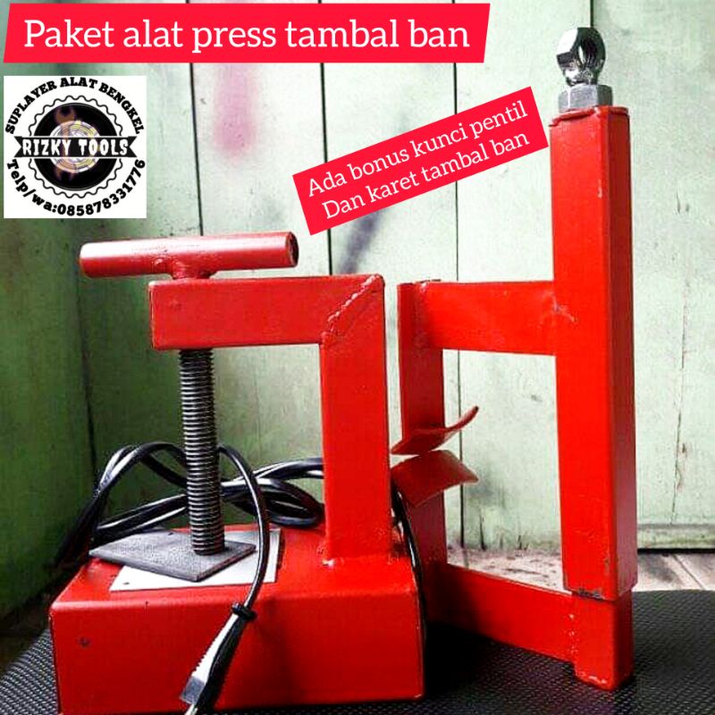 paket alat tambal ban dalam tambal ban listrik elektrik cepat panas