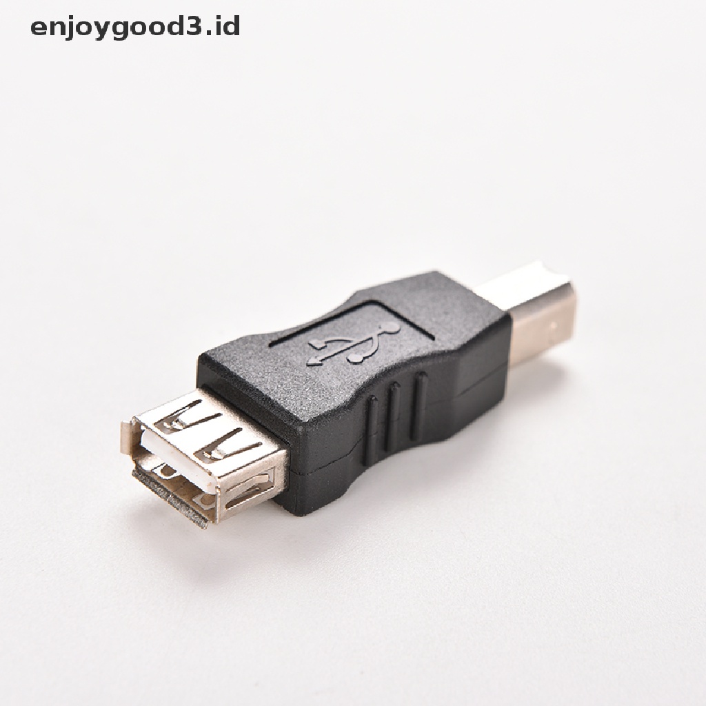 (Rready Stock) 2 Pcs Adaptor Converter USB Type A Female Ke USB Type B Male (ID)