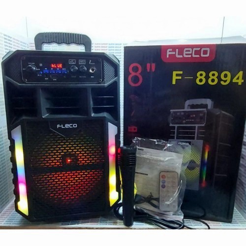 Fleco F-8083/F-8894 Speaker Aktif Bluetooth Remote Radio Ber