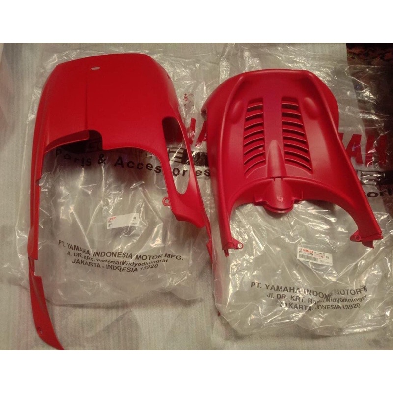 dek paru dan dek kolong mio sporty , mio smaile merah