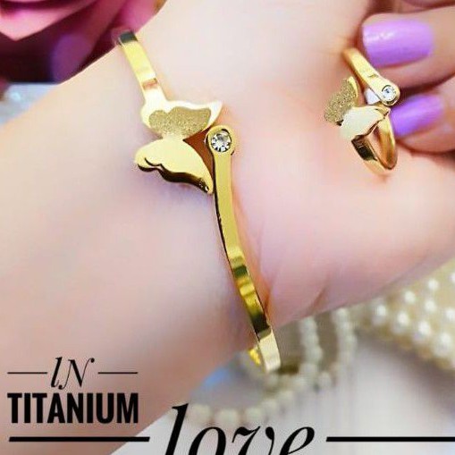 Gelang dan cincin Titanium 2103p