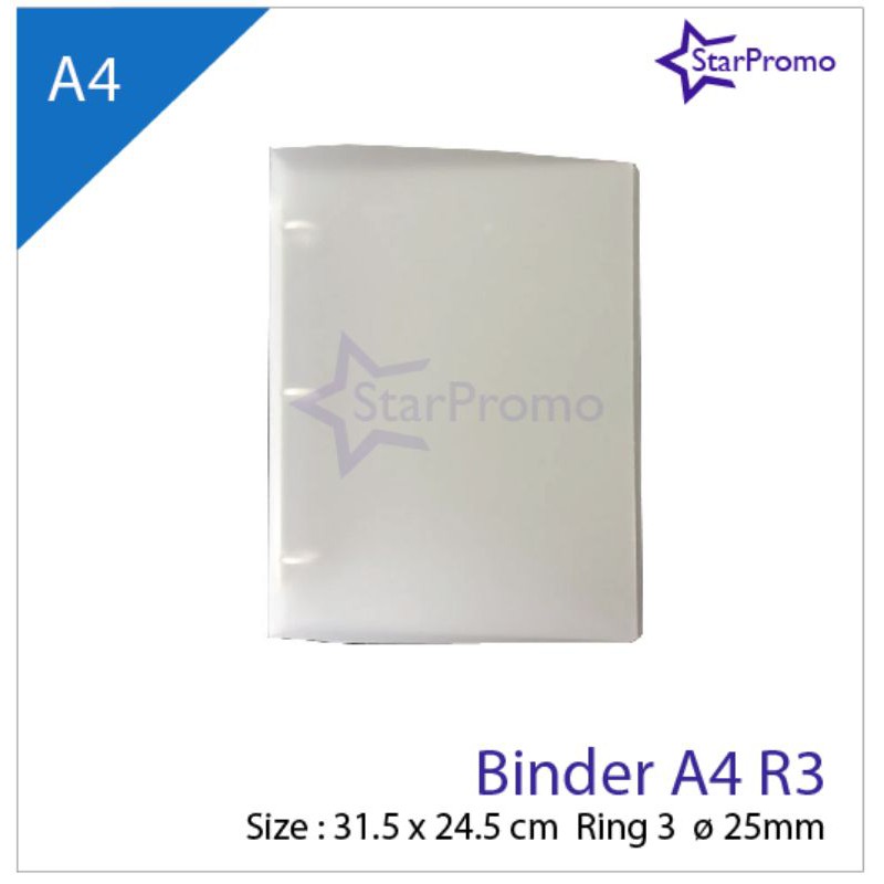 

RB Binder Plastic A4 Ring 2 / 3 / 4 / 30