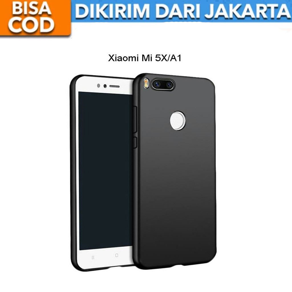 SoftCase Black Matte for Xiaomi Mi 5X / Mi A1