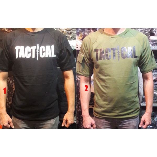 Kaos Tactical / Baju Tactical Lengan Pendek