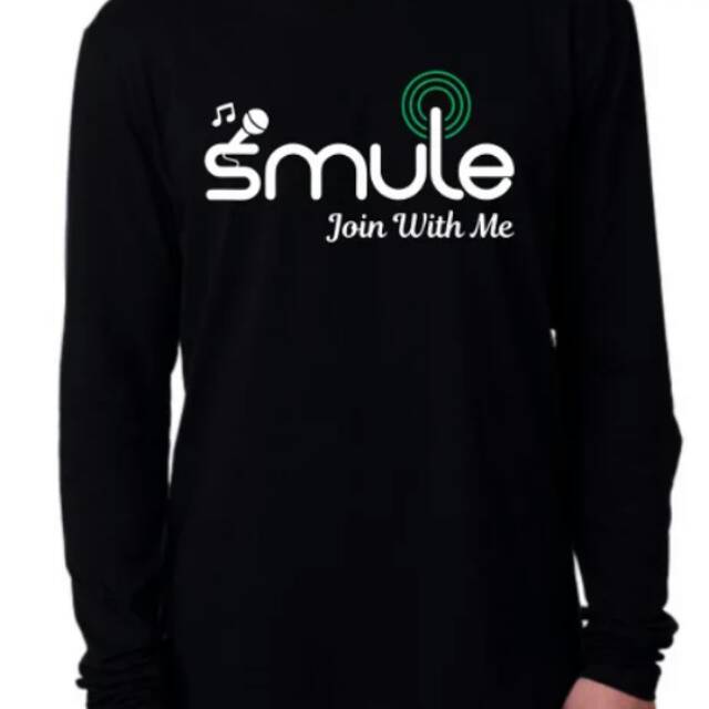 SMULE kaos SMULE lengan panjang