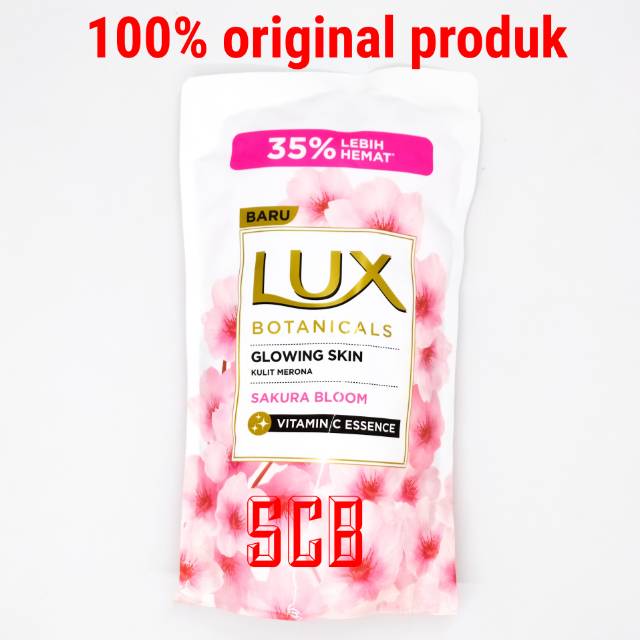 Lux Sakura Bloom Sabun Cair Refill 900ml