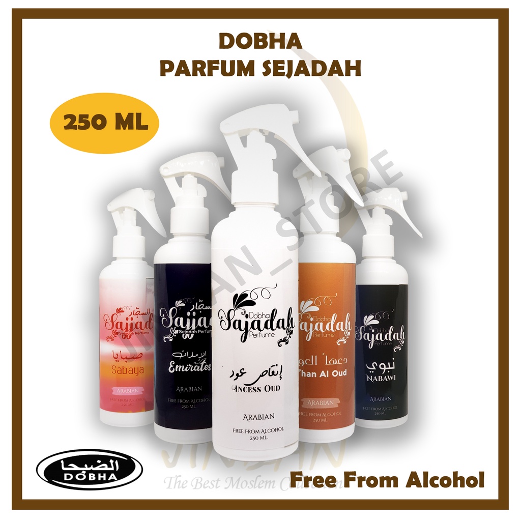 Dobha Parfum Sajadah Karpet Permadani Gamis Mukena 250 ML