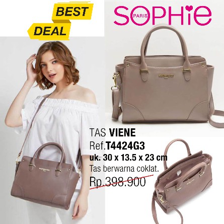 TAS VIENE SOPHIE PARIS PROMO TAS SOPHIE PARIS WANITA TAS TOTE