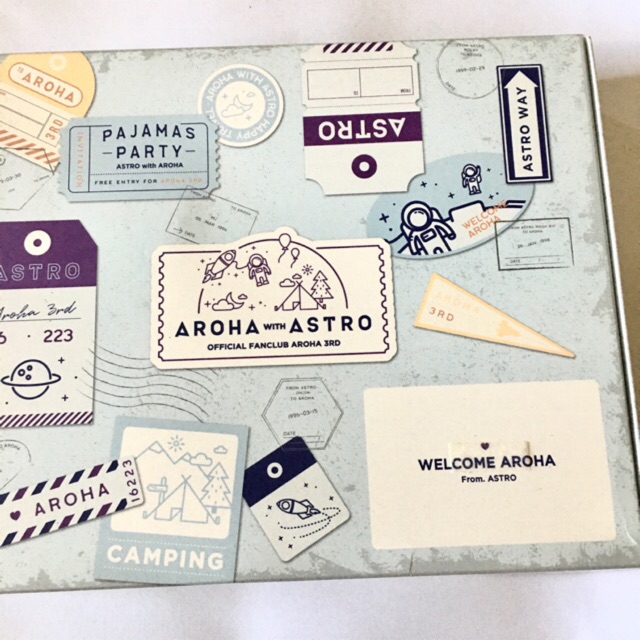 ASTRO 3rd gen fanclub membership kit